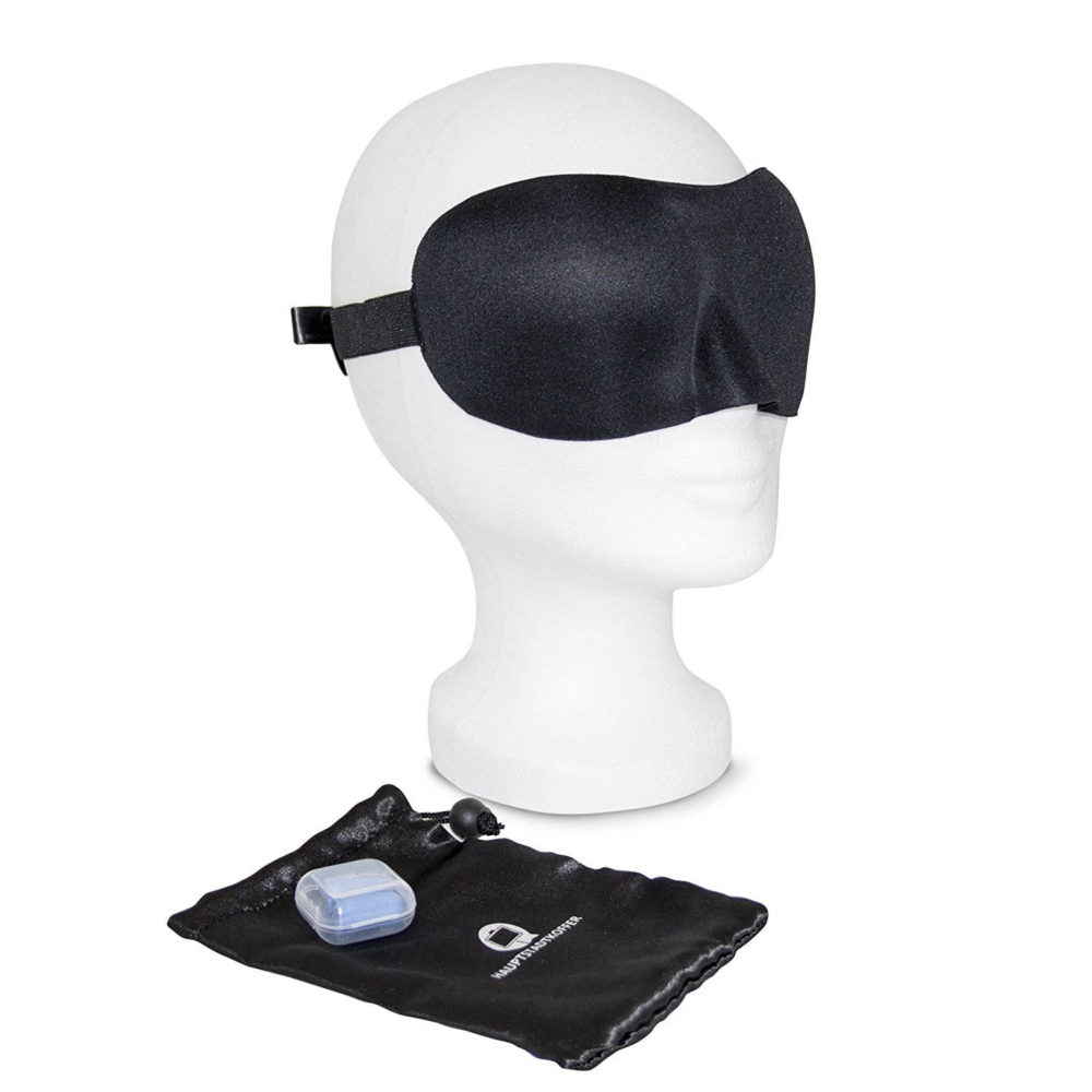 Schlafbrille Set - Aigenmaske und Ohrstöpsel