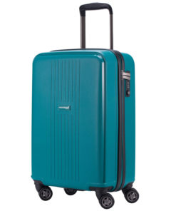 Leichtes Bordgepäck Koffer 55x36x21 cm - blau